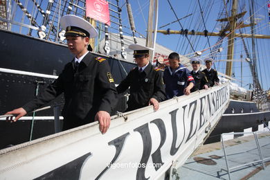 Velero Ruso Kruzenshtern. Desaf�o Atl�ntico de Grandes Veleros 2009. 