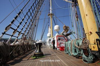 Velero Ruso Kruzenshtern. Desaf�o Atl�ntico de Grandes Veleros 2009. 