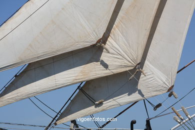 Velero Ruso Kruzenshtern. Desaf�o Atl�ntico de Grandes Veleros 2009. 