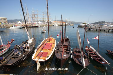 Muestra embarcaciones tradicionales. Desaf�o Atl�ntico de Grandes Veleros 2009. 