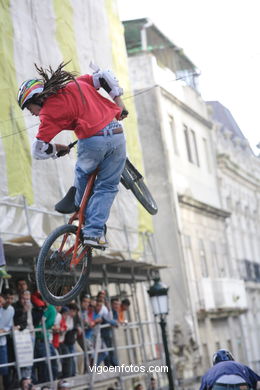Exhibici�n de Mountain Bike en Pr�ncipe. . 