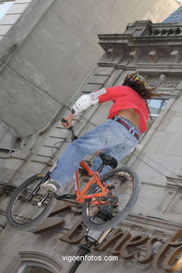 Exhibici�n de Mountain Bike en Pr�ncipe. . 
