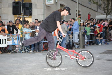 Exhibici�n de Mountain Bike en Pr�ncipe. . 