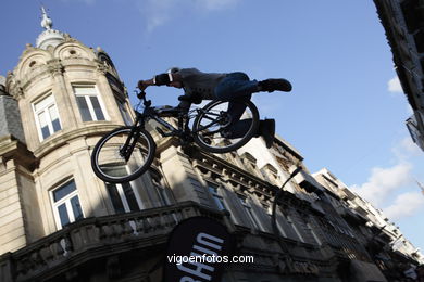Exhibici�n de Mountain Bike en Pr�ncipe. . 
