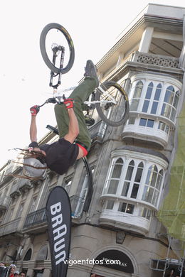 Exhibición de Mountain Bike en Príncipe. .