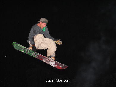 Snowboard en Samil - 2004.
