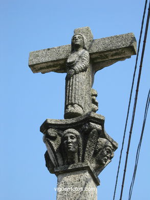 Cruceiro de la iglesia de Castrelos
-  (Map location). 