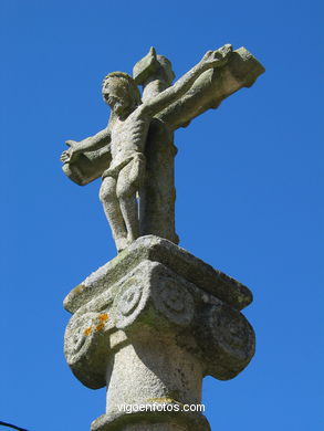 Cruceiro de la iglesia parroquial de Comesaña
- (Map location).