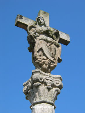 Cruceiro del cementerio de Bouzas
-  (Map location). 