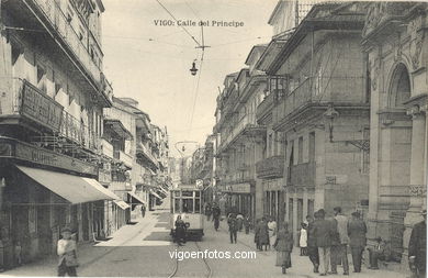 Entrada a calle Pr�ncipe (1910-20). 