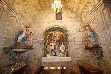 Iglesia de Bouzas. Iglesias parroquiales.