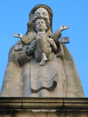 Iglesia de Nuestra Señora del Carmen - Antonio Cominges (1951) (PLAZA ESCULTOR XOAN PIÑEIRO)
- Mapa.