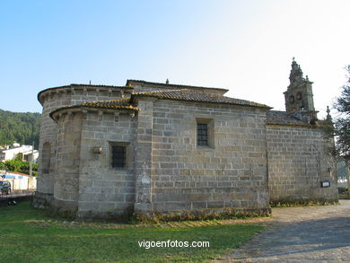Coruxo  romanesque church
-  (Map location). 