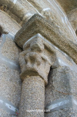 Coruxo  romanesque church
-  (Map location). 
