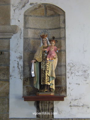 Navia churches
(Parochial churches)

-  (Map location). 