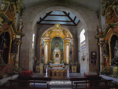 Iglesia de San Andrés de Comesaña. Iglesias parroquiales.