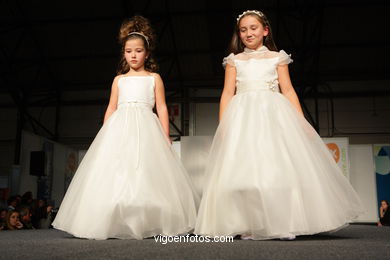 First Communion Dresses 2009. Nuptial in Vigo. 