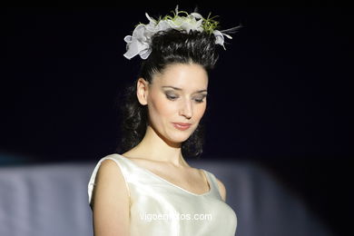 Wedding Hairstyle. Nuptial in Vigo.