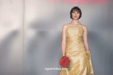 Wedding dress. Bridal gown. 2008. Nuptial in Vigo. 