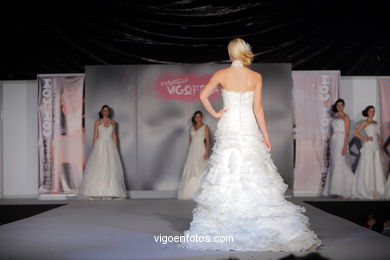 WEDDING DRESSES. COLLECTION 2010. RUNWAY FASHION. ROSA CLARÁ