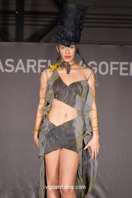 Mitologia Griega - Fernando Zubikoa 
(Runway Fashion of young fashion designer 2005)
. 