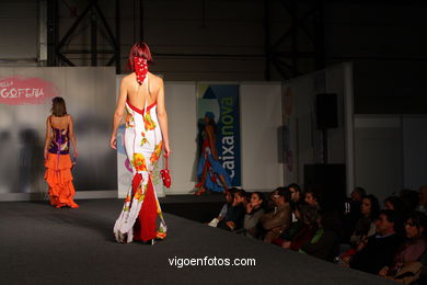 Maria Jesus Cuevas. Pasarela de J�venes Dise�adores 2008 - Vigoferia. 