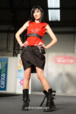 Ariane Nu�ez. Pasarela de J�venes Dise�adores 2008 - Vigoferia. 