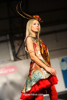 Kriss Ariana Hassan. Pasarela de J�venes Dise�adores 2008 - Vigoferia. 