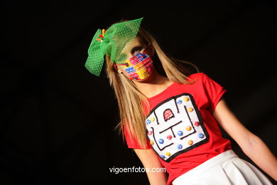 Nahia Iriarte Ozkariz. Pasarela de J�venes Dise�adores 2008 - Vigoferia. 