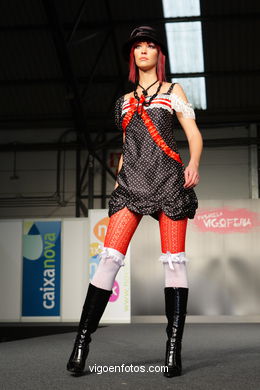 Olghita de Pias. Pasarela de J�venes Dise�adores 2008 - Vigoferia. 