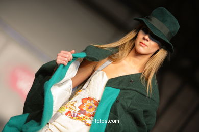 Cristina Bernardez Fernandez. Pasarela de J�venes Dise�adores 2008 - Vigoferia. 