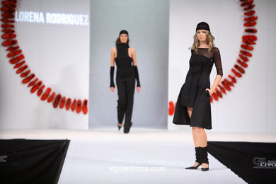 Lorena Rodríguez Blanco. Young Fashion Designers Awards ceremony 2006.