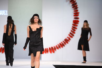 Lorena Rodríguez Blanco. Young Fashion Designers Awards ceremony 2006.