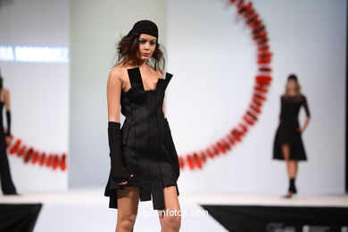Lorena Rodríguez Blanco. Young Fashion Designers Awards ceremony 2006.