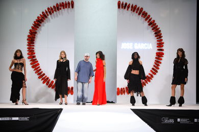 José García Mateos. Young Fashion Designers Awards ceremony 2006.