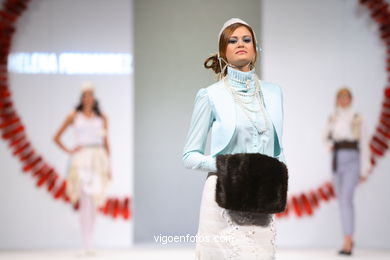 Helena Fernández-Novóa Vicente. Pasarela Tesoira 2006 de Nuevos Creadores de Moda. Centro Cultural Caixanova. Vigo..
