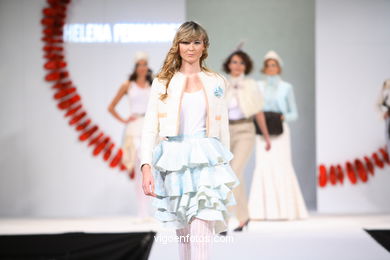 Helena Fernández-Novóa Vicente. Pasarela Tesoira 2006 de Nuevos Creadores de Moda. Centro Cultural Caixanova. Vigo..