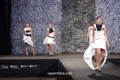 Mariana Luc�a Girola Iglesias. Runway Fashion of young designer 2007. Tesoira 2007. 