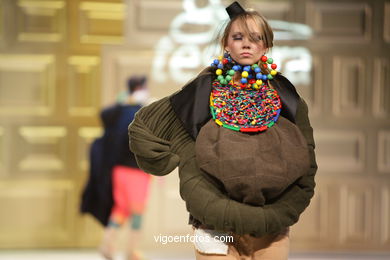Isabel Mastache Mart�nez. Pasarela de moda Tesoira 2008. 