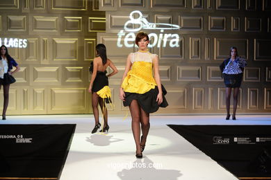 Paula Lages Gamarra. Pasarela de moda Tesoira 2008. 
