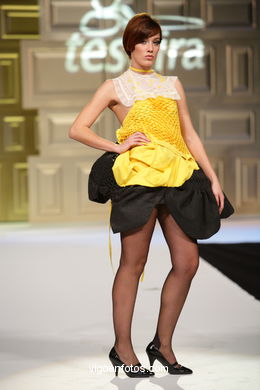Paula Lages Gamarra. Pasarela de moda Tesoira 2008. 