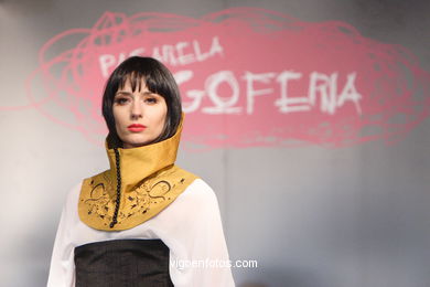 Fabiola y Lidia Martin - Collection: La Cancaramusa - Young Fashion Designers Awards ceremony 2007. Vigo (Spain). Vigoferia.