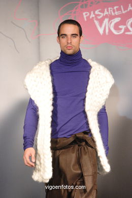 Eva Naya. Runway Fashion of young designer 2007. 