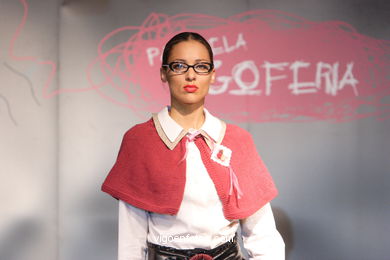 Nahia Iriarte Ozkariz - Collection: Curso Del 43 - Young Fashion Designers Awards ceremony 2007. Vigo (Spain). Vigoferia.