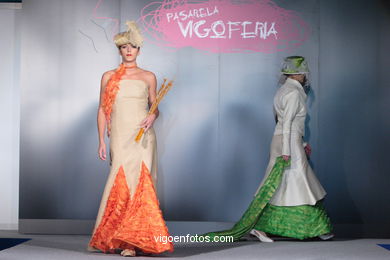 Noemi Gonzalez. Runway Fashion of young designer 2007. 