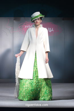 Noemi Gonzalez. Runway Fashion of young designer 2007. 