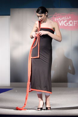 Alberto Neves. Runway Fashion of young designer 2007.