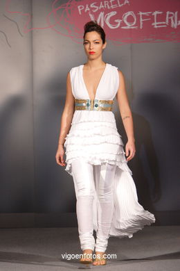 Camino Carracedo - Collection: Greca - Young Fashion Designers Awards ceremony 2007. Vigo (Spain). Vigoferia. 