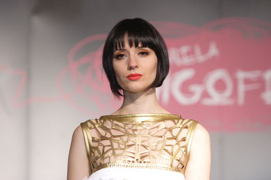 Camino Carracedo. Runway Fashion of young designer 2007. 