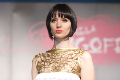 Camino Carracedo - Collection: Greca - Young Fashion Designers Awards ceremony 2007. Vigo (Spain). Vigoferia. 
